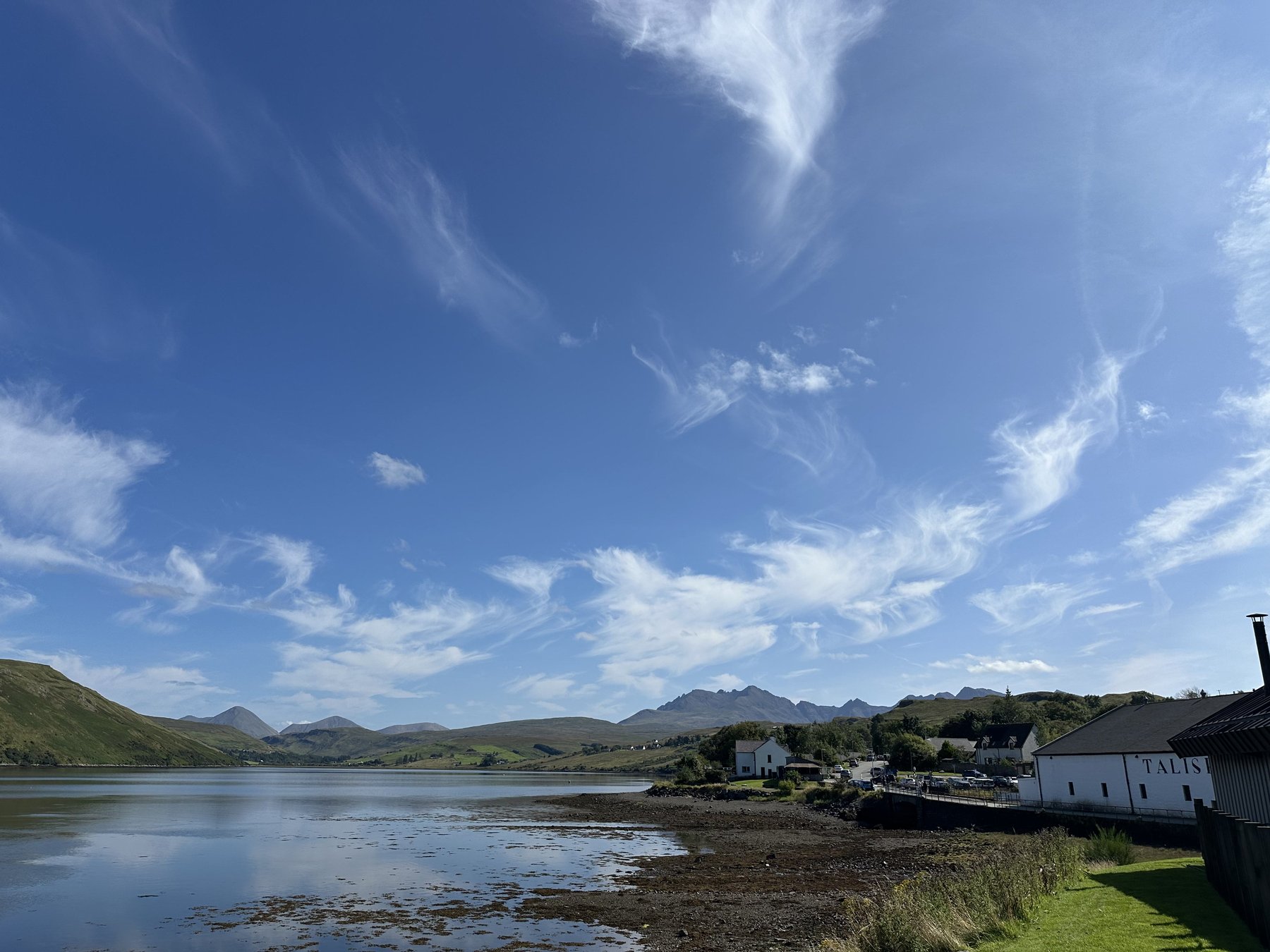 View of the Cuillin mountains from near Elgol, Isle of Skye