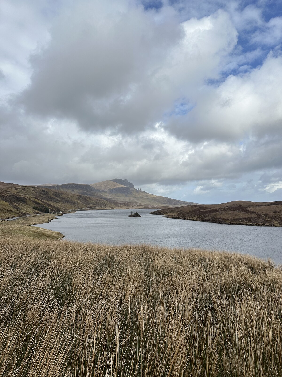 The Old Man of Storr reflected in Loch Fada, Isle of Skye